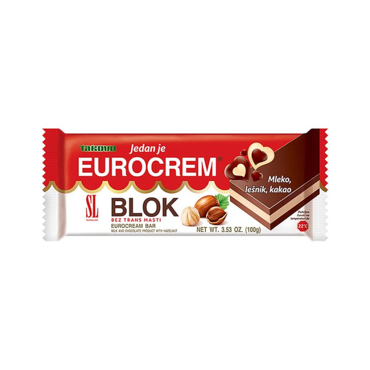ČOKOLADA TABLICA EUROKREM 100 g - 015130