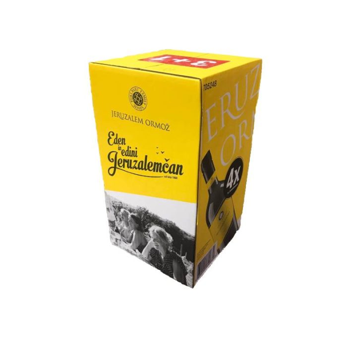 VINO JERUZALEMČAN 4x1L SUHO - 0150078