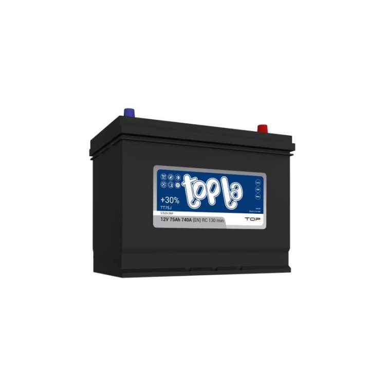 AKUMULATOR Topla Top Seald JIS 12V-75 Ah D+ 57029 - 1290005