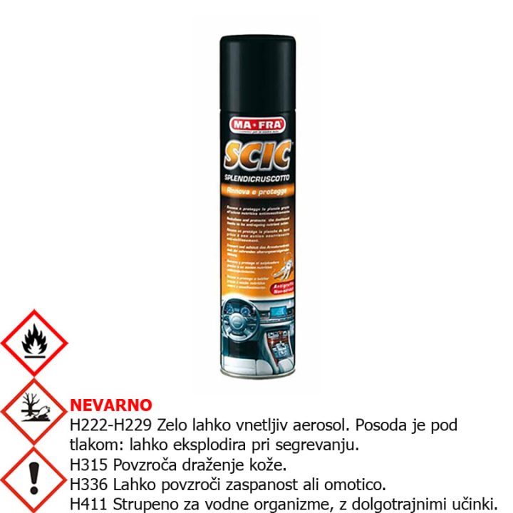 SCIC ORANGE SPREJ 600ml MAFRA - 170058