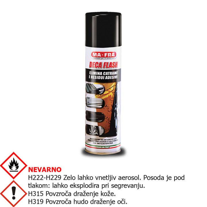 ODSTRANJEVALEC KATRANA IN LEPIL 250ml MAFRA - 170099