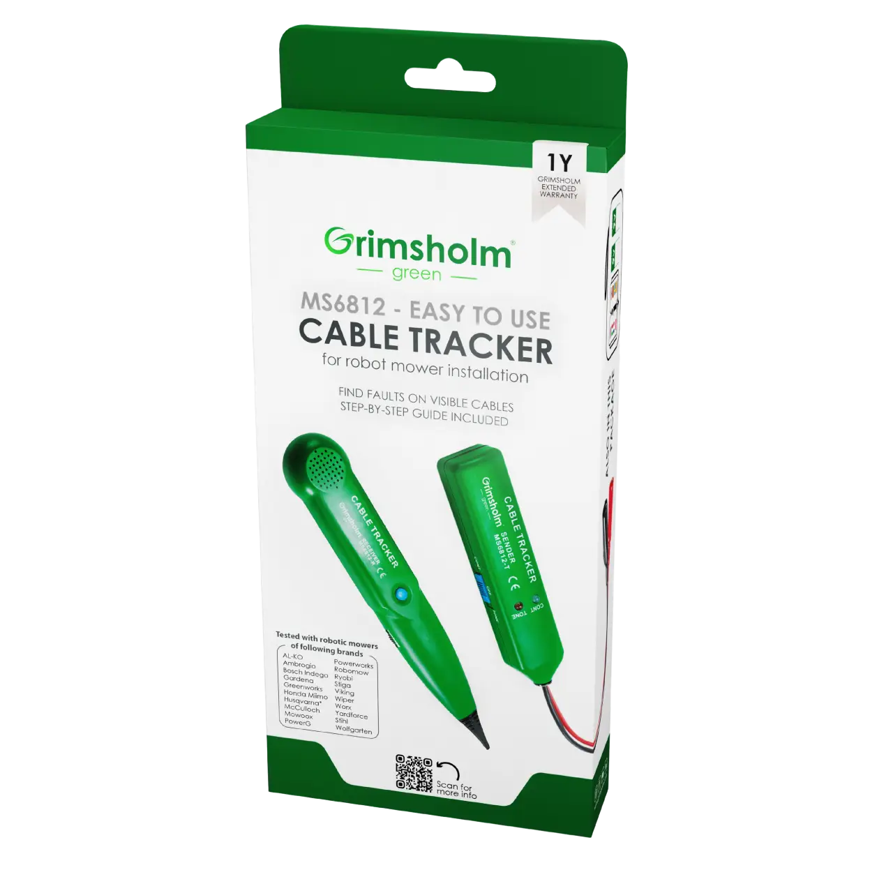 Detektor kablov za robotsko kosilnico Grimsholm